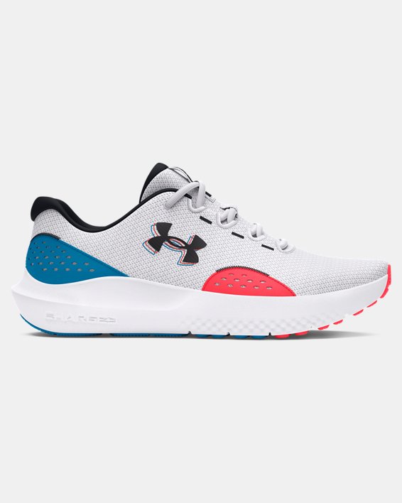 Men's UA Surge 4 Running Shoes in White image number 0